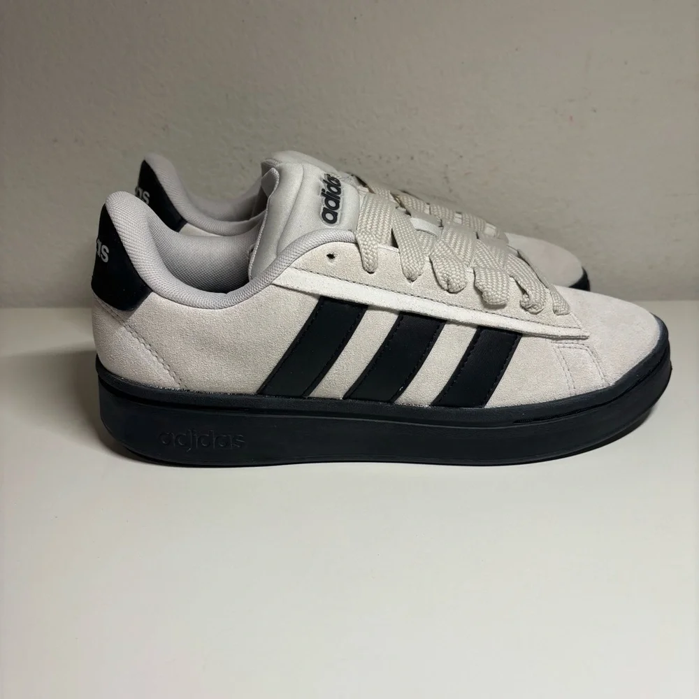 NEW ADIDAS Grand Court Alpha 00s Grey Core Black - Picture 2 of 6